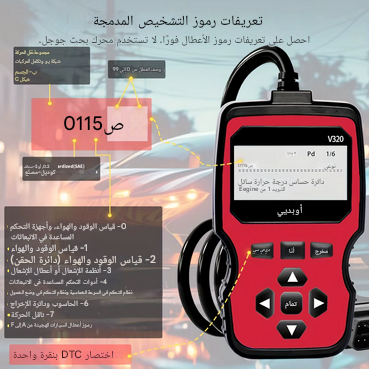 جهاز غير يمسح الأكواد؟ Outil de diagnostic scanner
